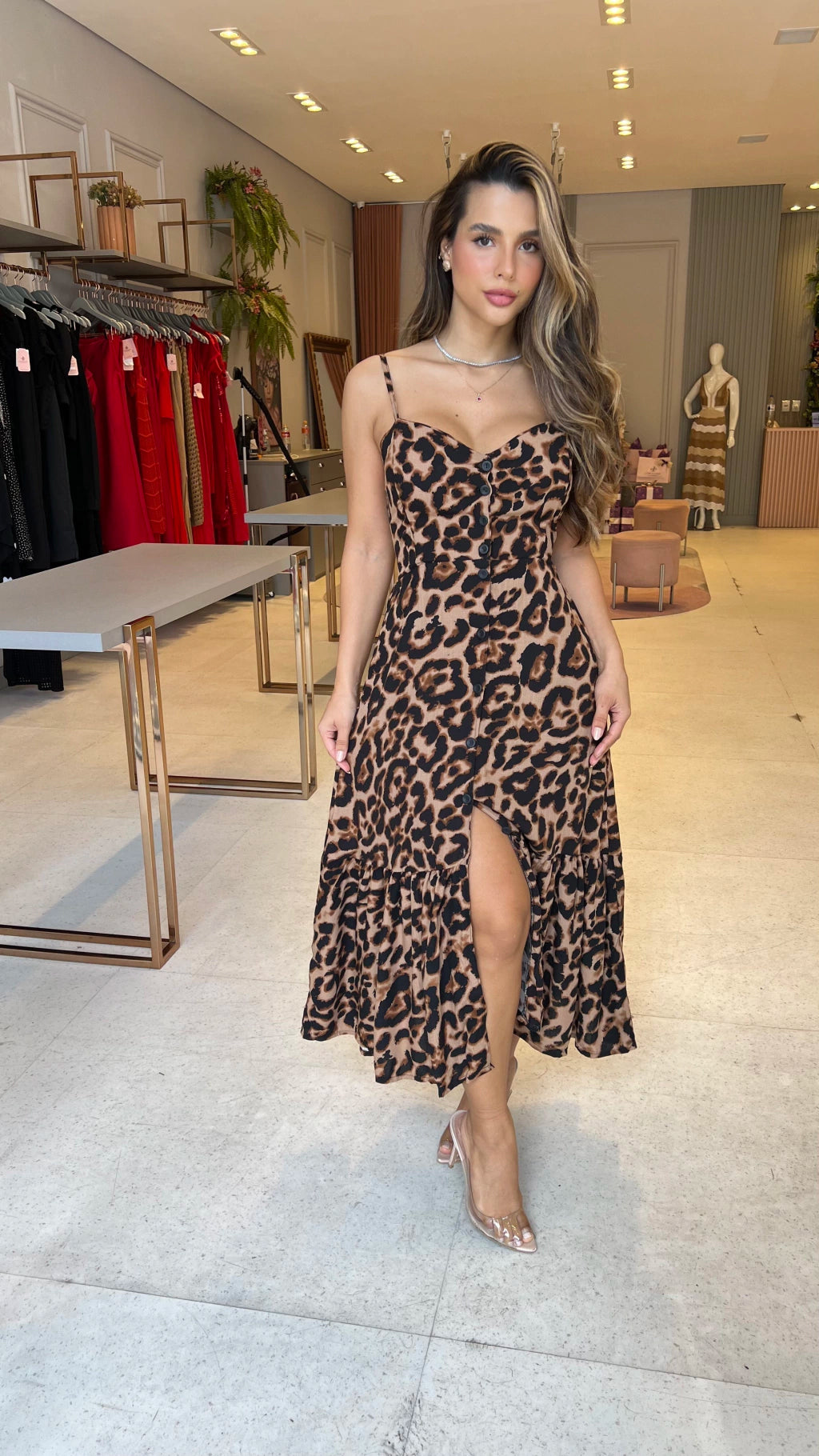 Vestido Paty Animal Print